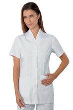 Carica l'immagine nel visualizzatore di Gallery, Casacca Calgary bianca in cotone