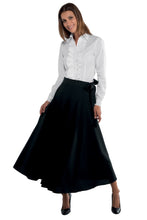 Carica l'immagine nel visualizzatore di Gallery, Gonna Broadway Avvolgente Onesize Nera completo
