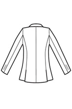 Carica l'immagine nel visualizzatore di Gallery, Disegno giacca Donna Atlanta rear