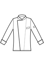 Carica l'immagine nel visualizzatore di Gallery, Giacca Cuoco Helsinki disegno rear