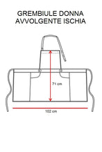 Carica l'immagine nel visualizzatore di Gallery, Grembiule Donna Ischia Colours disegno