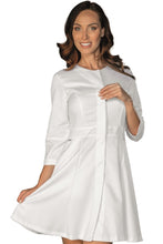 Carica l'immagine nel visualizzatore di Gallery, Abitino Salonicco Boheme bianco non stiro