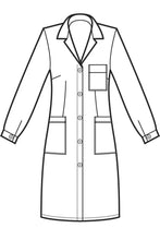 Carica l'immagine nel visualizzatore di Gallery, Camice Donna disegno front