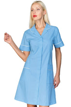 Carica l'immagine nel visualizzatore di Gallery, Camice da Donna Firenze azzurro
