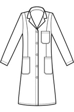 Carica l'immagine nel visualizzatore di Gallery, Camice Donna Vichy disegno front