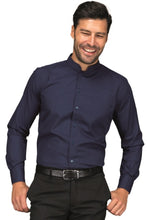 Carica l'immagine nel visualizzatore di Gallery, Camicia Dublino Unisex coreana Blu