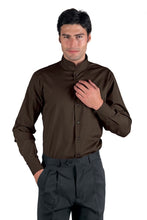 Carica l'immagine nel visualizzatore di Gallery, Camicia Dublino Unisex coreana Cacao