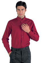 Carica l'immagine nel visualizzatore di Gallery, Camicia Dublino Unisex coreana Rossa Vermiglio