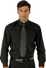 Carica l'immagine nel visualizzatore di Gallery, Camicia uomo isacco nera