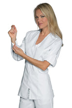 Carica l'immagine nel visualizzatore di Gallery, Casacca Benidorm Bianca polycotone light 015100
