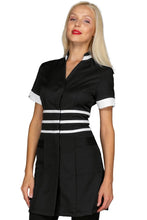 Carica l'immagine nel visualizzatore di Gallery, Casacca Cheyenne nera e bianca boheme