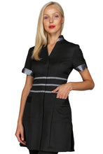 Carica l'immagine nel visualizzatore di Gallery, Casacca Cheyenne nera e Lurex Silver