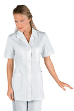 Carica l'immagine nel visualizzatore di Gallery, Casacca Ginevra bianca in cotone