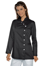 Carica l'immagine nel visualizzatore di Gallery, Casacca Nizza nera con bottoni bianchi