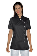 Carica l'immagine nel visualizzatore di Gallery, Casacca Nizza nera con bottoni bianchi