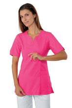 Carica l'immagine nel visualizzatore di Gallery, Casacca Tiffany in polycotone light Fuxia