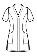 Carica l'immagine nel visualizzatore di Gallery, Casacca Rio nera disegno front