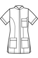 Carica l&#39;immagine nel visualizzatore di Gallery, Casacca Panarea disegno front
