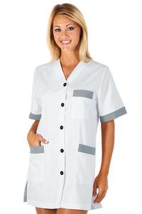 Casacca Dacca bianca blu 006100