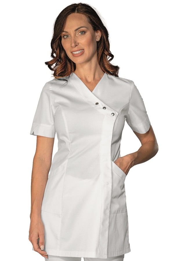 Casacca Minorca misto cotone bianca 006600