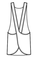 Carica l&#39;immagine nel visualizzatore di Gallery, Grembiule Sakura Disegno rear
