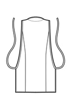 Carica l&#39;immagine nel visualizzatore di Gallery, Grembiule malibu disegno rear
