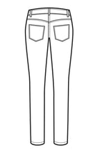 Carica l&#39;immagine nel visualizzatore di Gallery, Pantalone Margarita disegno rear
