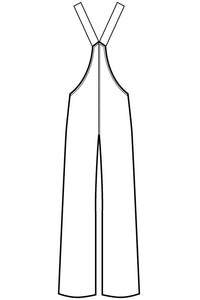 Salopette Super Stretch disegno rear