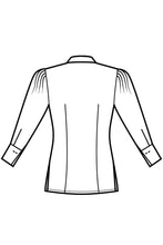 Carica l&#39;immagine nel visualizzatore di Gallery, Camicetta Flamingo disegno rear
