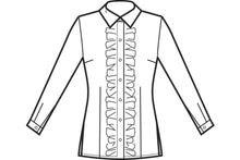 Carica l&#39;immagine nel visualizzatore di Gallery, Camicetta Etoile disegno front
