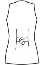 Carica l&#39;immagine nel visualizzatore di Gallery, Gilet Donna disegno rear
