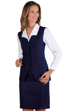 Carica l&#39;immagine nel visualizzatore di Gallery, Gilet Donna Blu 026002
