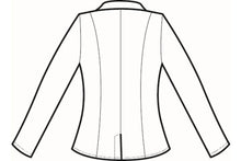 Carica l'immagine nel visualizzatore di Gallery, Giacca Donna Sofia disegno rear
