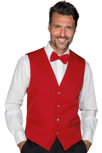 Carica l&#39;immagine nel visualizzatore di Gallery, Gilet unisex Rosso 033007
