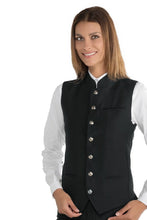 Carica l&#39;immagine nel visualizzatore di Gallery, Gilet Salisburgo unisex coreano Nero 033401

