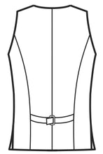 Carica l&#39;immagine nel visualizzatore di Gallery, Gilet Donna Venezia disegno rear
