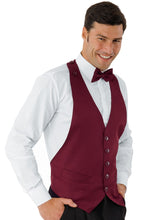 Carica l&#39;immagine nel visualizzatore di Gallery, Gilet bolero unisex bordeaux 035003
