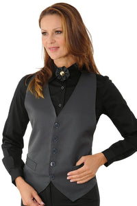Gilet bolero unisex antracite 035087