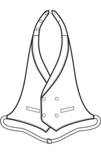 Carica l&#39;immagine nel visualizzatore di Gallery, Gilet one size Darlington disegno
