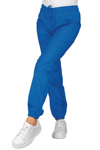 Pantalone con elastico in cotone 044400F