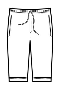 Pantalaccio short disegno front
