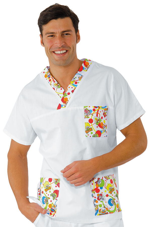 Casacca collo a V Smile 045032