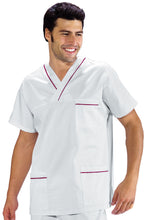Carica l&#39;immagine nel visualizzatore di Gallery, Casacca collo a V con profilo Bordeaux 045103

