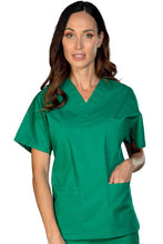 Carica l'immagine nel visualizzatore di Gallery, Casacca Collo a V Unisex Verde 045704
