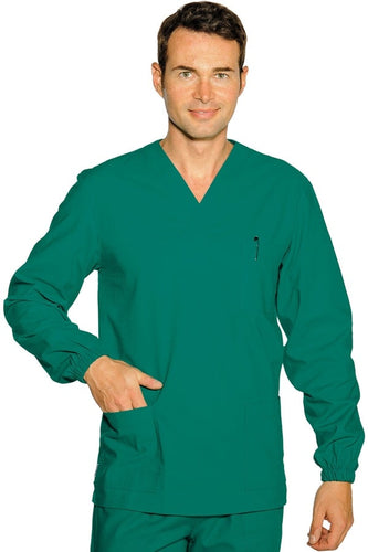 Casacca collo a V maniche lunghe 045904