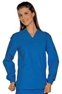 Casacca collo a V maniche lunghe 045906