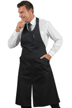 Carica l&#39;immagine nel visualizzatore di Gallery, Sommelier con spacco nero 049201
