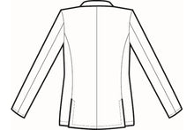 Carica l'immagine nel visualizzatore di Gallery, Giacca elegante unisex Miami disegno rear
