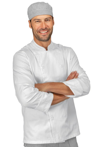Giacca chef a bottoni fissi 057004