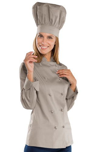 Giacca Lady Chef Tortora 057535